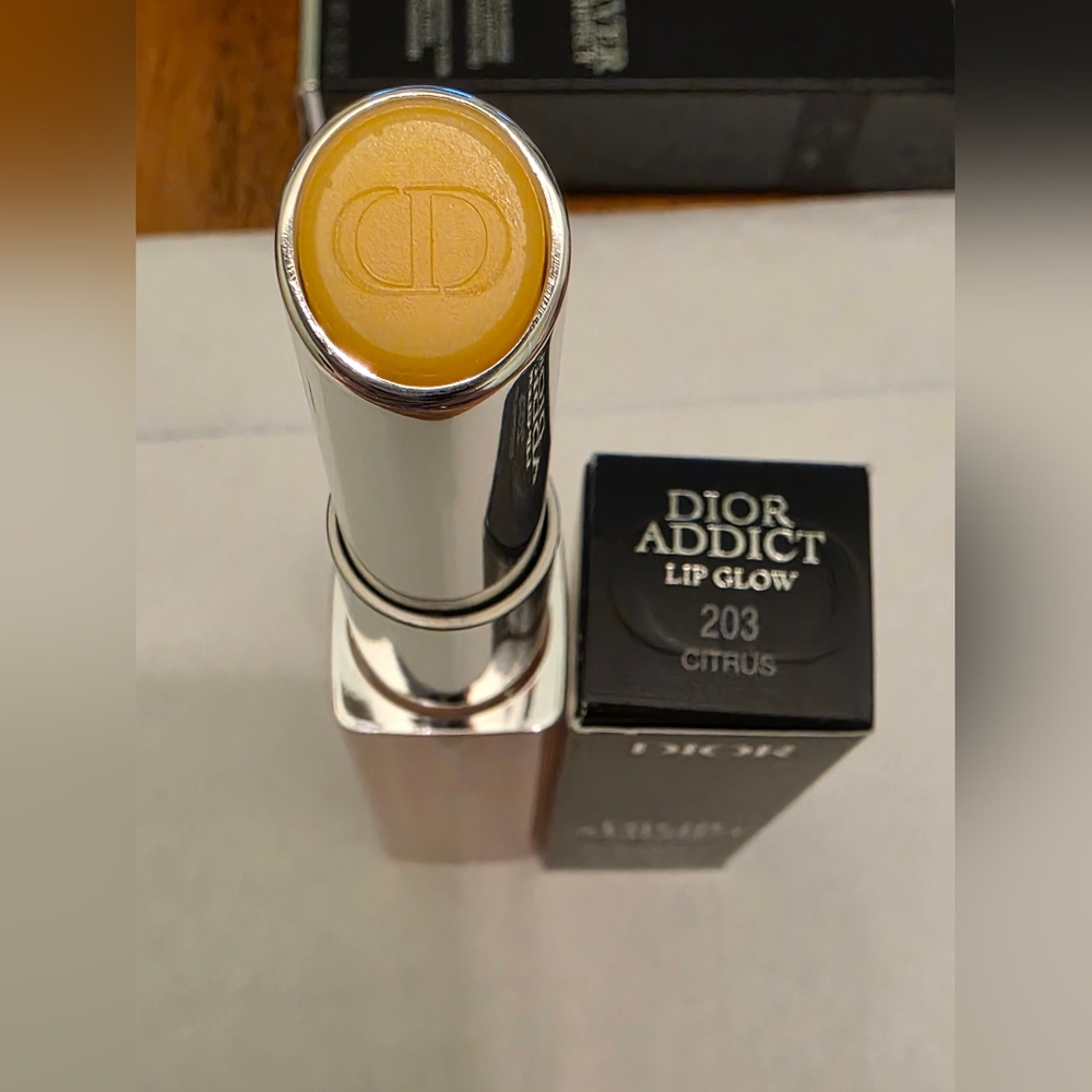 Dior Addict Lip Glow BALM 203 Citrus (Cool Undertone). BNIB - Picture 3 of 6